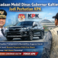 Ilustrasi kendaraan dinas Gubernur Kalimantan Timur yang menjadi sorotan publik, sementara KPK mengingatkan pentingnya transparansi dan akuntabilitas dalam proses pengadaan anggaran daerah.