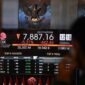 Pengunjung mengamati layar digital pergerakan Indeks Harga Saham Gabungan (IHSG) di Bursa Efek Indonesia, Jakarta, Senin (2/2/2026). IHSG perdagangan sesi I ditutup melemah 442,44 poin atau 5,31 persen ke posisi 7.887,16, dengan kelompok 45 saham unggulan indeks LQ45 turun 33,16 poin atau 3,98 persen ke posisi 800,37. ANTARA FOTO/Sulthony Hasanuddin/nz
SHARE
Jakarta (KABARIN) - Pergerakan pasar saham Indo