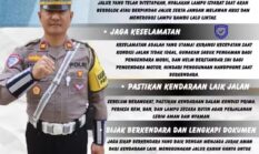 Satlantas Kerinci Ingatkan Disiplin Lalu Lintas