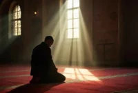 Ilustrasi salat gerhana matahari. (Foto Freepik)