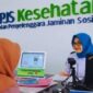 Suasana pelayanan peserta Jaminan Kesehatan Nasional (JKN) di kantor BPJS Kesehatan. (Foto: Britainaja