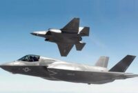 Ilustrasi jet tempur F-35 US Air Force. ANTARA/Anadolu/aa.