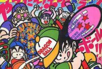 lustrasi klasik Dragon Ball edisi 1986 yang direstorasi dan ditampilkan ulang melalui situs resmi sebagai bentuk penghormatan terhadap karya Akira Toriyama. (Foto: Dok. Dragon Ball Official)