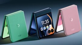 Motorola Razr 60 resmi hadir di Indonesia dengan desain lipat bergaya clamshell dan layar utama 6,96 inci. (Foto: Dok. Motorola Indonesia)