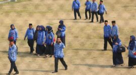 Ilustrasi aparatur sipil negara (ASN) yang terdiri dari PNS, PPPK, dan PPPK Paruh Waktu. Foto: Ricardo/JPNN.com.