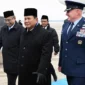 Menteri ESDM Bahlil Lahadalia (dua kanan) mendampingi Presiden Prabowo Subianto (tengah) melakukan kunjungan kerja di Washington DC, AS. ANTARA/HO-Humas Kementerian ESDM