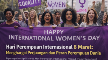 Sejumlah perempuan mengikuti aksi dan kampanye dalam peringatan Hari Perempuan Internasional yang diperingati setiap 8 Maret di berbagai negara sebagai bentuk dukungan terhadap kesetaraan gender dan penghormatan terhadap peran perempuan di seluruh dunia.