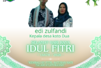 Foto Kepala Desa Koto Dua, Edi Zulpandi, bersumber dari akun Facebook pribadi.