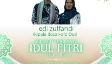 Foto Kepala Desa Koto Dua, Edi Zulpandi, bersumber dari akun Facebook pribadi.