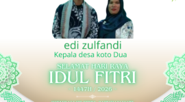 Foto Kepala Desa Koto Dua, Edi Zulpandi, bersumber dari akun Facebook pribadi.