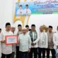 Wali Kota Sungai Penuh Alfin bersama Wakil Wali Kota Azhar Hamzah mendampingi Gubernur Jambi Al Haris dalam kegiatan Safari Ramadhan di Masjid Nurul Iman, Kecamatan Sungai Bungkal, Kota Sungai Penuh, Jumat (7/3/2026)suarabrita.com