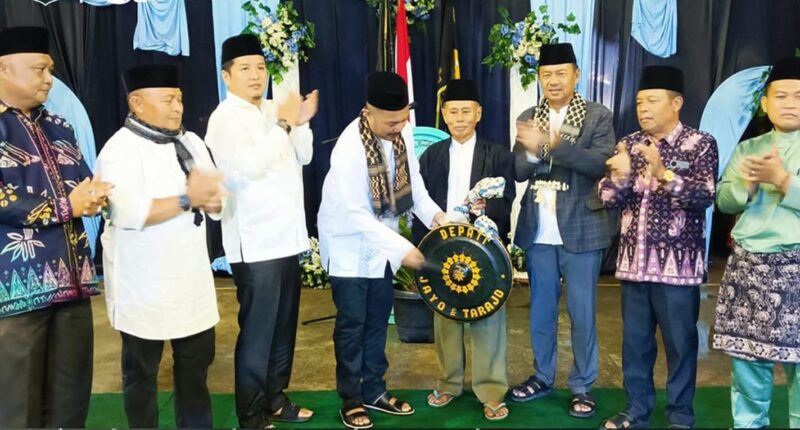 Bupati Kerinci Monadi membuka secara resmi MTQ ke-46 wilayah Kerapatan Adat Negeri Jujun di Desa Koto Baru Jujun./doc kominfo Kerinci/Suarabrita.com