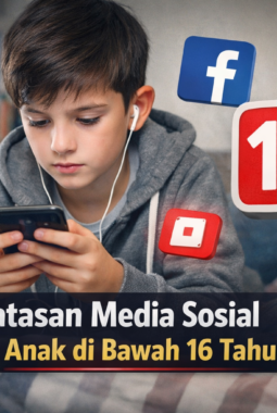 Pemerintah Batasi Media Sosial untuk Anak di Bawah 16 Tahun