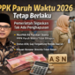 Menteri PAN-RB Abdullah Azwar Anas memberikan penjelasan terkait kepastian skema PPPK paruh waktu 2026 yang dipastikan tetap berlaku. Pemerintah menegaskan tidak ada penghapusan status bagi tenaga honorer dalam proses penataan ASN./suarabrita.com 