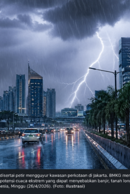 Cuaca Ekstrem Ancam Indonesia, BMKG Keluarkan Peringatan