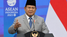 Presiden Prabowo Subianto saat menyampaikan pentingnya penguatan ketahanan pangan ASEAN di tengah ancaman cuaca ekstrem dan ketidakstabilan global.