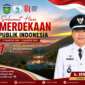 Kepala Desa Gedang, Ir. Efdal Taufik, menyampaikan ucapan Selamat Hari Ulang Tahun (HUT) ke-81 Kemerdekaan Republik Indonesia. Melalui momentum 17 Agustus 2026, Pemerintah Desa Gedang mengajak seluruh masyarakat untuk terus memperkuat persatuan, semangat gotong royong, serta berkontribusi dalam pembangunan desa demi mewujudkan Indonesia yang berdaulat, adil, makmur, dan semakin maju.